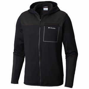 Columbia Tech Trail™ Hybrid Hoodie Herr Svarta (FSYWC0618)